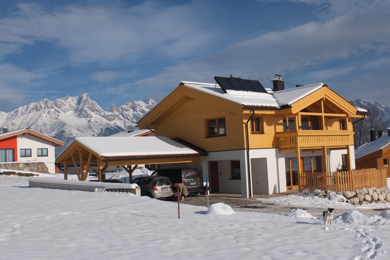 Penthousewohnung Mit Garten Sauna Pool Maishofen Exterior foto
